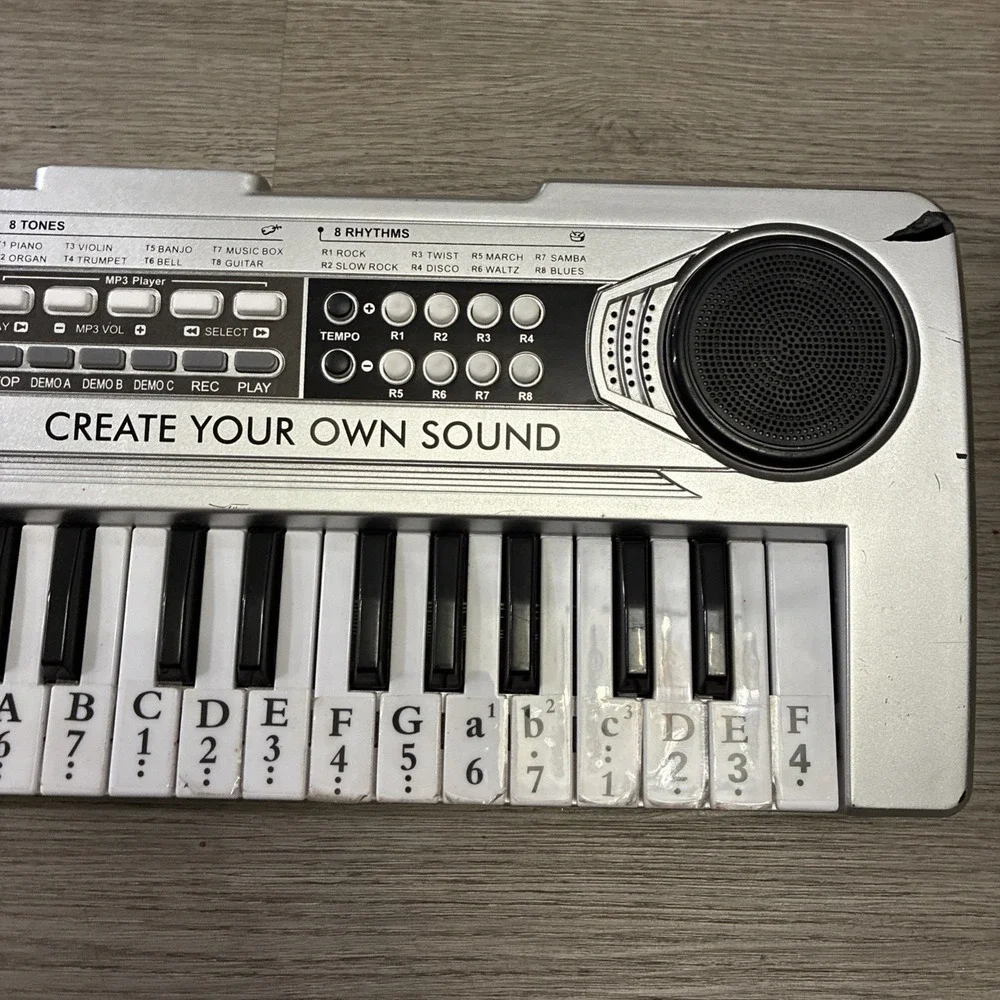 Big Fun Children Electronic Keyboard With Microphone For Musical Practice VZNK